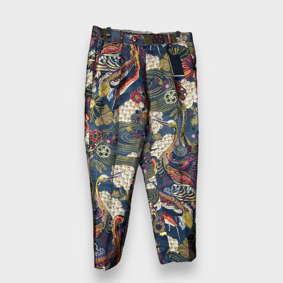 NWT ASOS EDITION Slim Suit 2-pc Jacket 38 Pants 31x30 Jacquard LIMITED EDITION - Picture 7 of 8